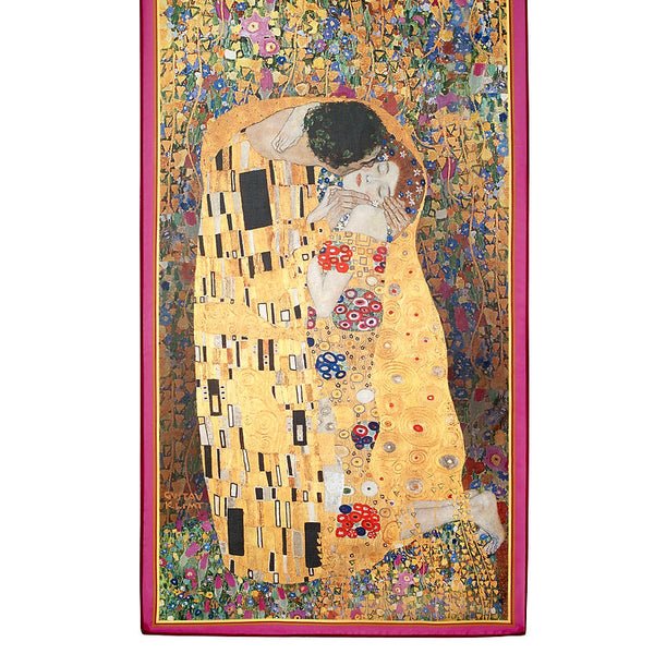 Klimt "The Kiss" Sheer Scarf
