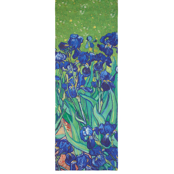 Van Gogh Irises Suede Scarf