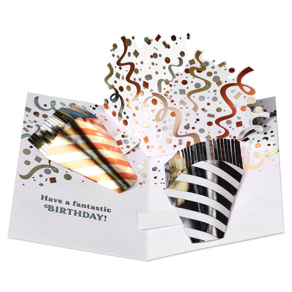 Pop-Up Party Blower Birthday Card