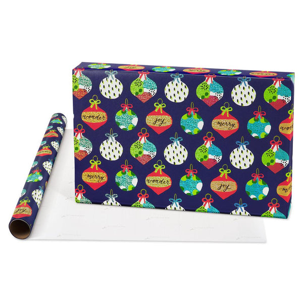 Modern Ornaments Christmas Roll Wrap