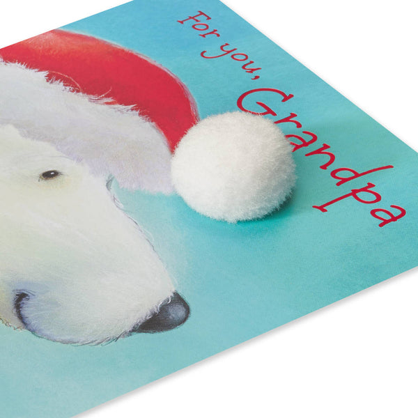 Polar Bear Christmas Card (Grandpa)