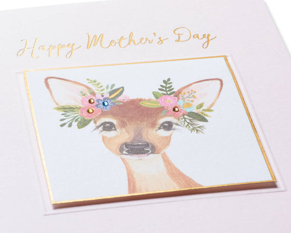 Boho Deer Mother's Day Card