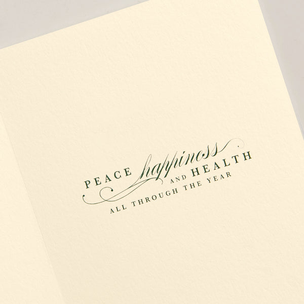 Hand Engraved Woodland Reindeer Holiday Boxed Notes (Set of 10)