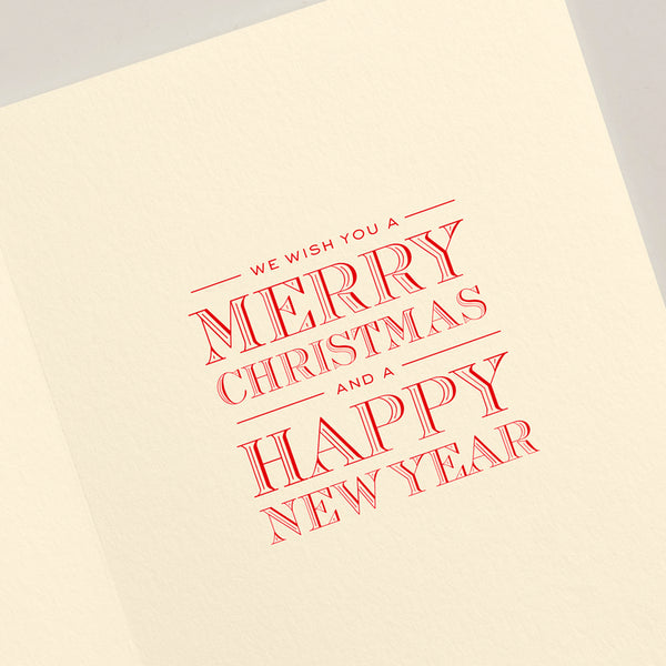 Hand Engraved Classic Santa Christmas Boxed Cards (Set of 10)