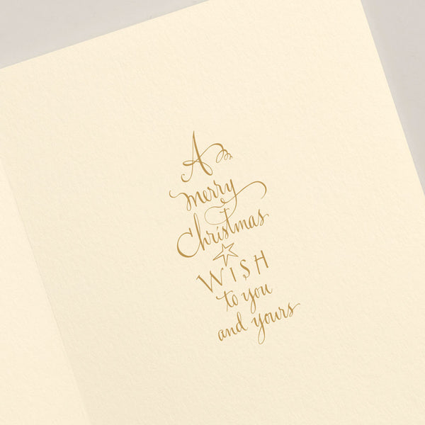 Foil Stamped Penny Farthing Christmas Boxed Notes (Set of 10)