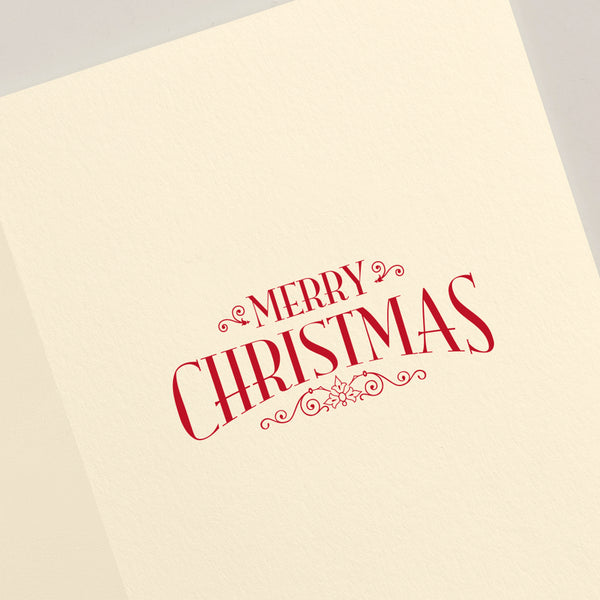 Hand Engraved Santa With List Christmas Boxed Notes (Set of 10)