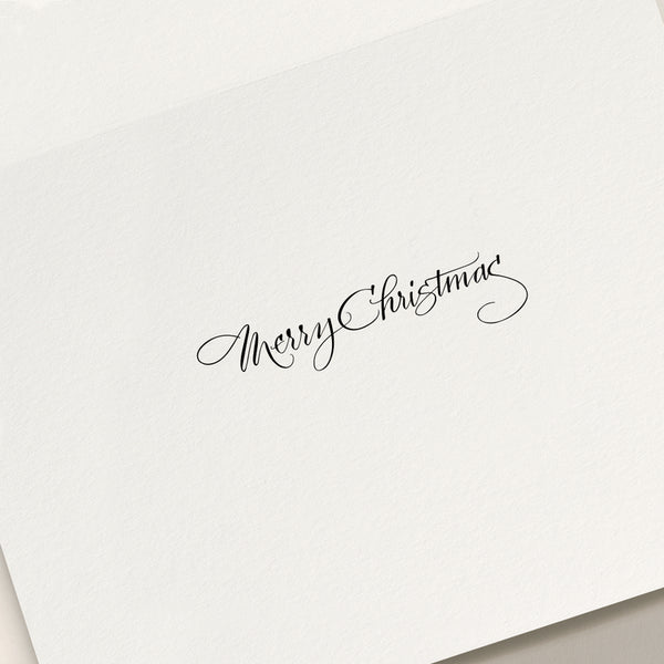 Hand Engraved Skating Noel Christmas Boxed Notes (Set of 10)