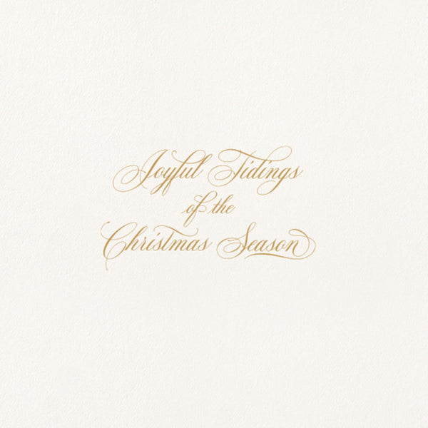 Foil Stamped Fair Angel Christmas Boxed Notes (Set of 10)