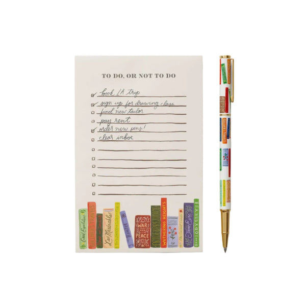 Illustrated Book Club Writing Rollerball Pen