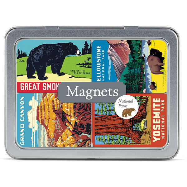 Vintage National Parks Magnets (Set of 24)