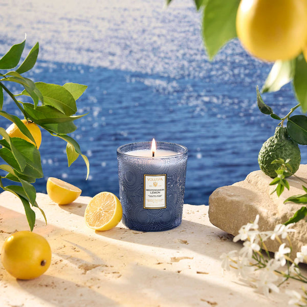 Mediterranean Lemon Coconut Wax Classic Candle