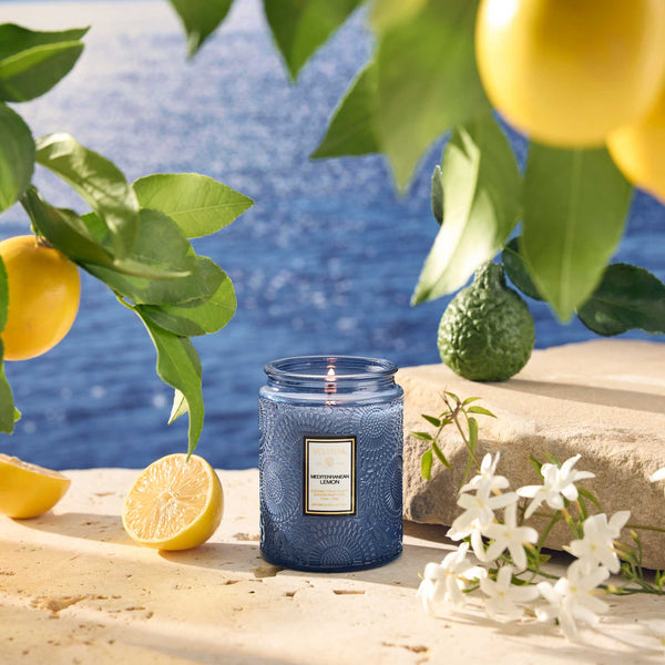 Mediterranean Lemon Coconut Wax Small Jar Candle
