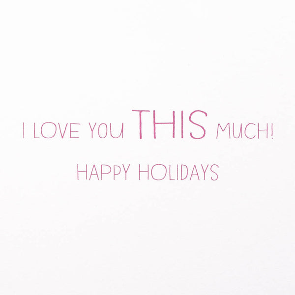 Ornament In Truck Holiday Card (Grandpa)