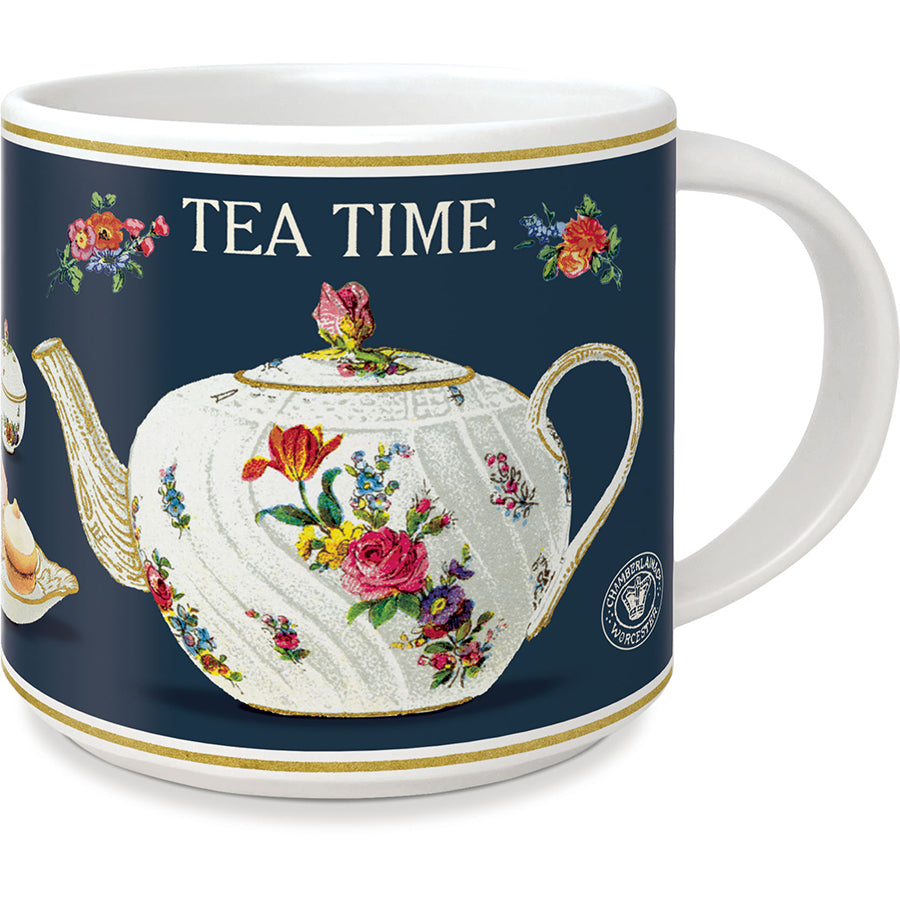 Vintage Tea Time Ceramic Mug – Bonsai Paper Co.