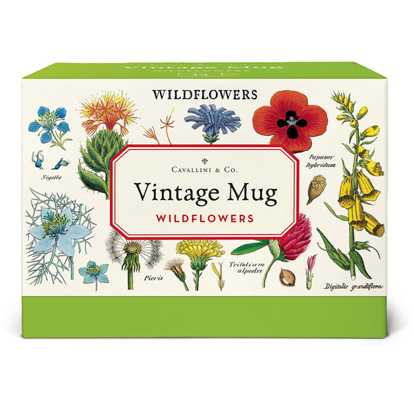 Vintage Panna Wildflowers Ceramic Mug