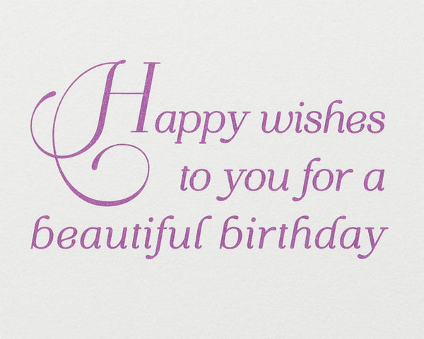 Illustrated Hummingbird Birthday Card