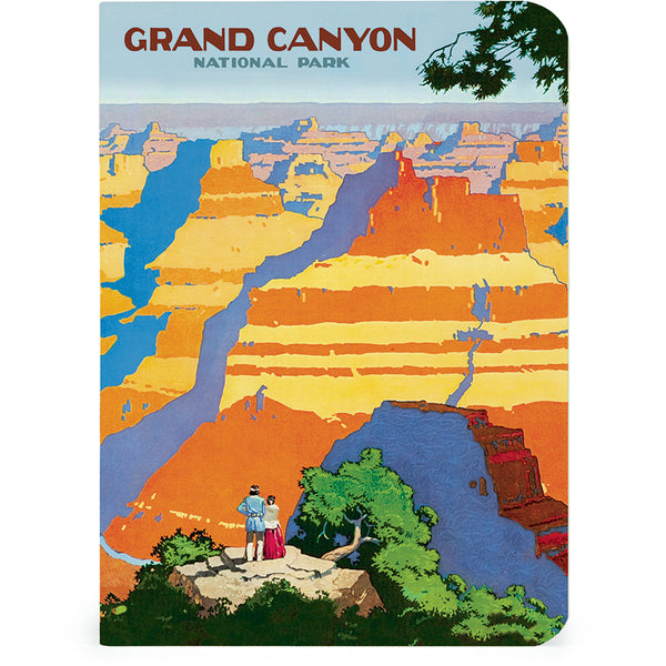 Vintage National Parks Mini Notebook (Set of 3)
