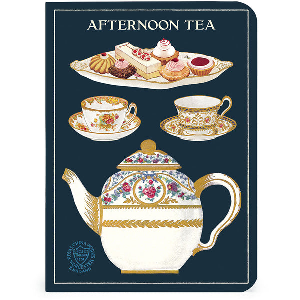 Vintage Tea Time Notebook (Set of 3)