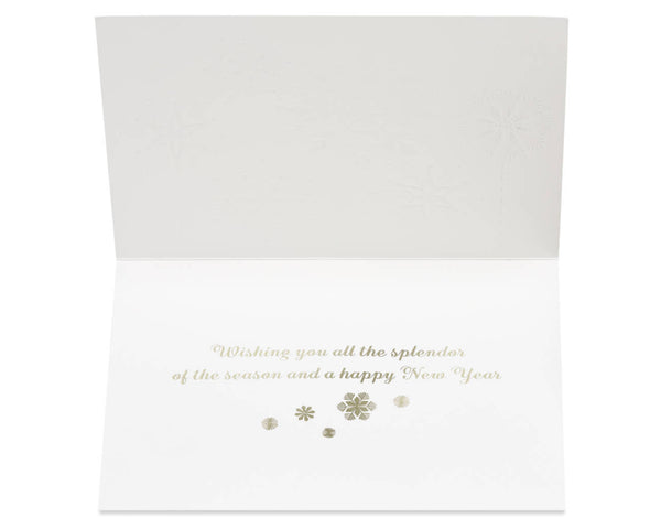 Hanging Snowflakes Holiday Boxed Cards (Set of 12)