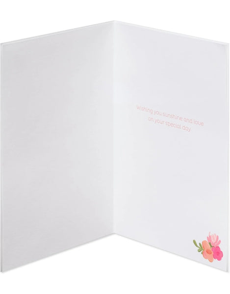 Tote Bag With Flowers Mother's Day Card