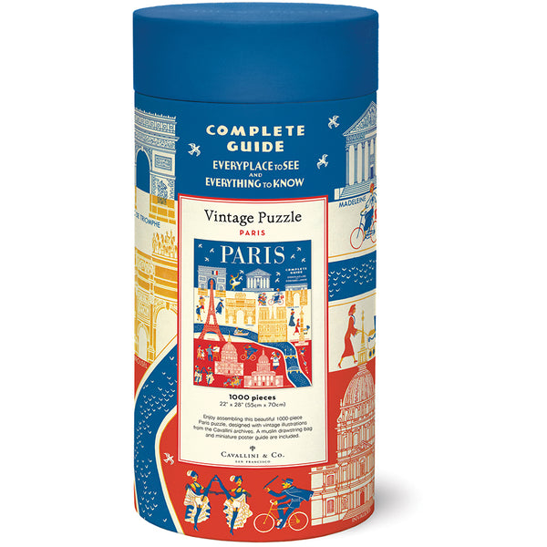 Vintage Paris Puzzle Set (Set of 1000)