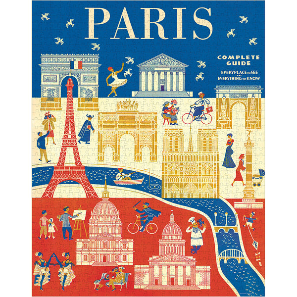Vintage Paris Puzzle Set (Set of 1000)