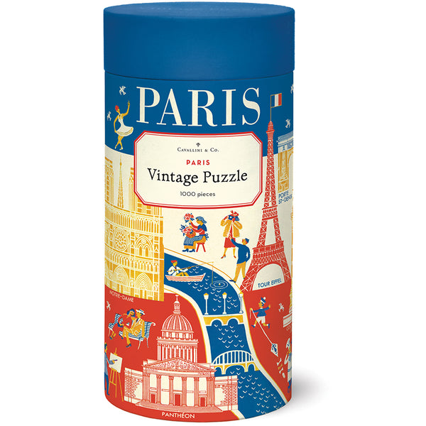 Vintage Paris Puzzle Set (Set of 1000)