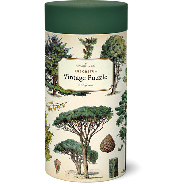 Vintage Arboretum Puzzle Set (Set of 1000)
