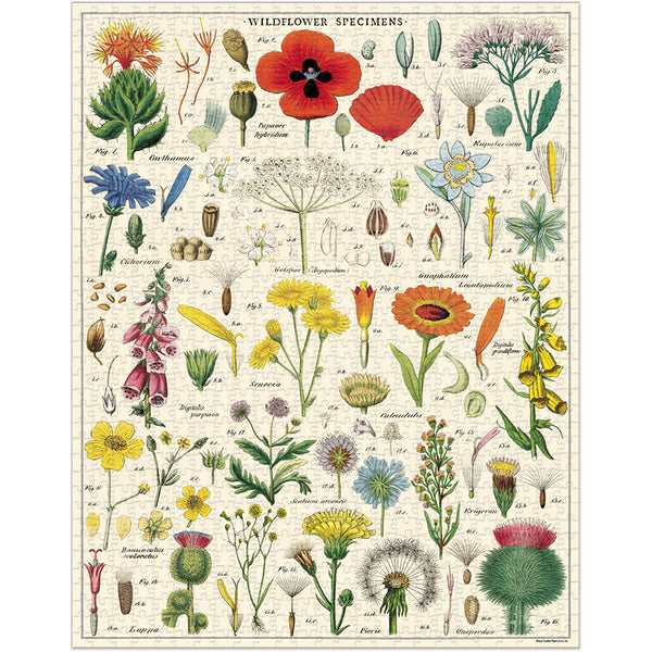 Vintage Panna Wildflowers Puzzle Set (Set of 1000)