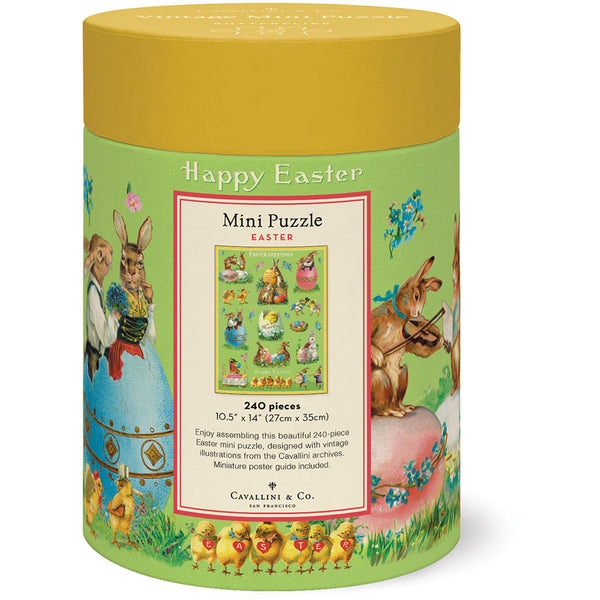 Vintage Mini Easter Puzzle (Set of 240)