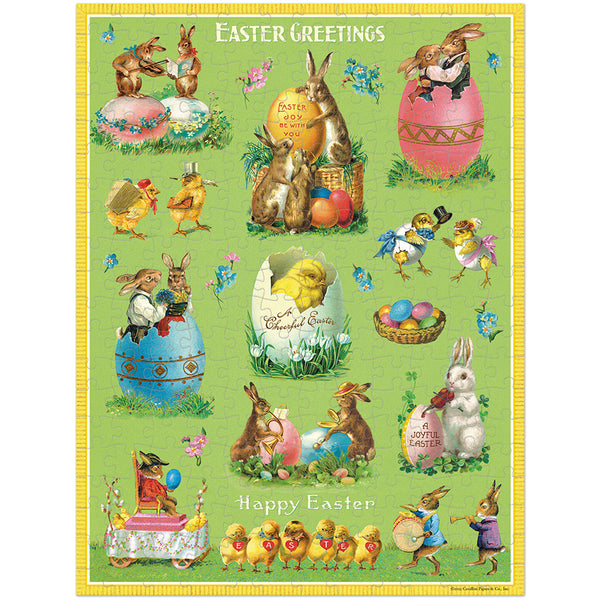 Vintage Mini Easter Puzzle (Set of 240)
