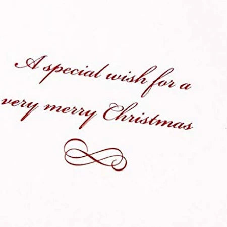 Embossed Tree Trio Christmas Card