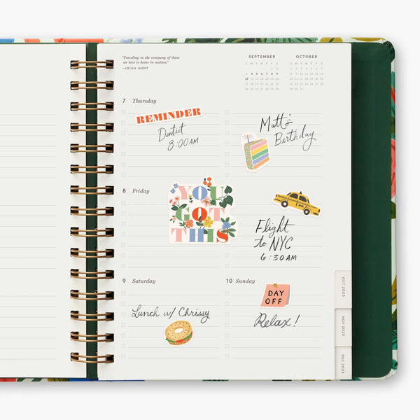 Floral Planner Sticker Sheet (Set of 150)