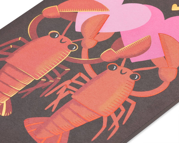 Lobsters Valentine’s Day Card
