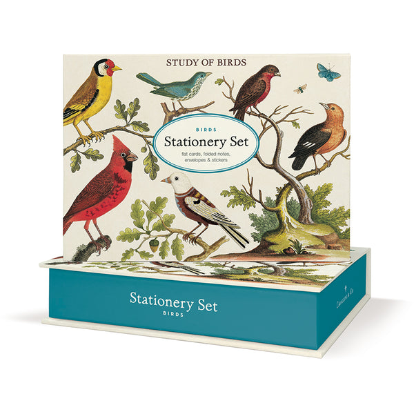 Birds Boxed Notes Stationery Set (Set of 16)