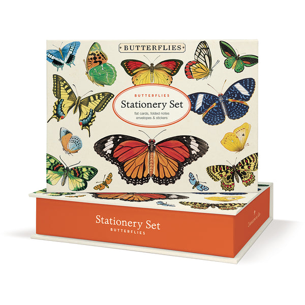 Butterflies Boxed Notes Stationery Set (Set of 16)