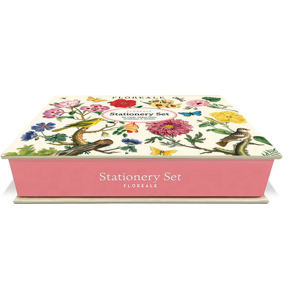 Vintage Floreale Boxed Notes Stationery Set (Set of 16)