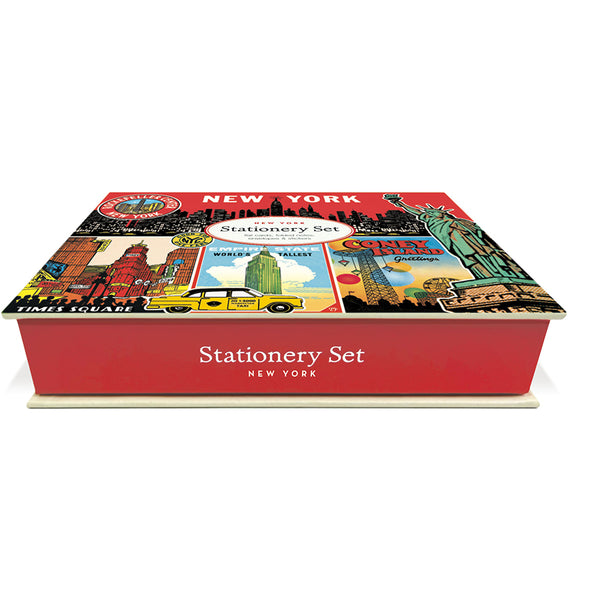 Vintage New York Boxed Notes Stationery Set (Set of 16)