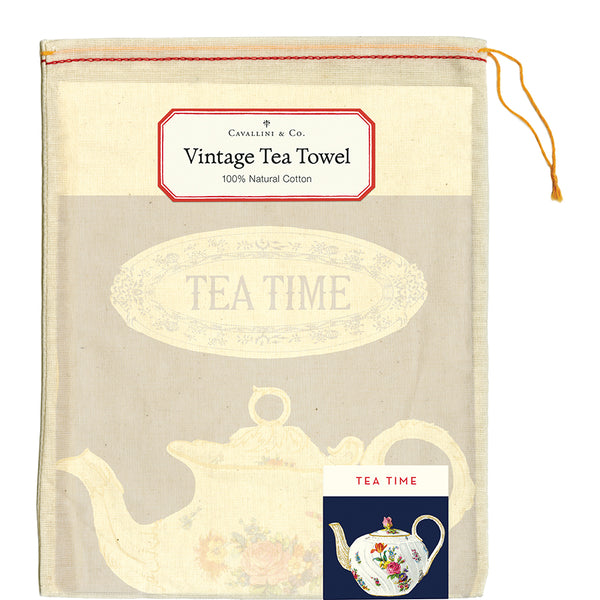 Vintage Tea Time Guest Towel