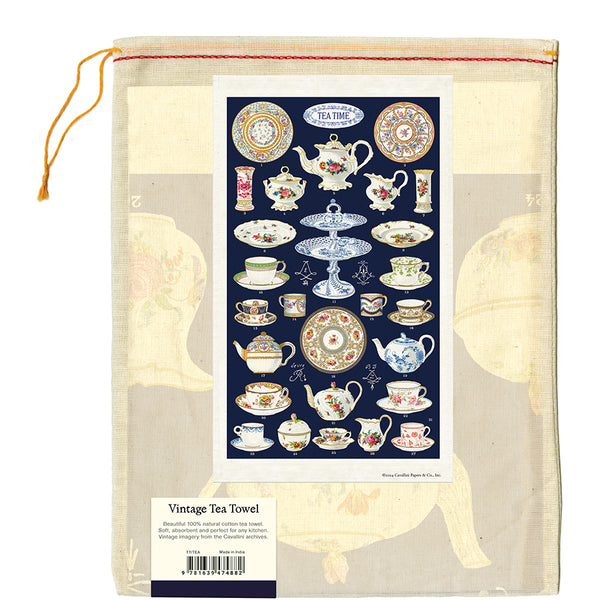 Vintage Tea Time Guest Towel