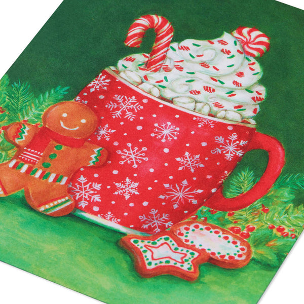 Hot Cocoa Mug Holiday Boxed Cards (Set of 20)