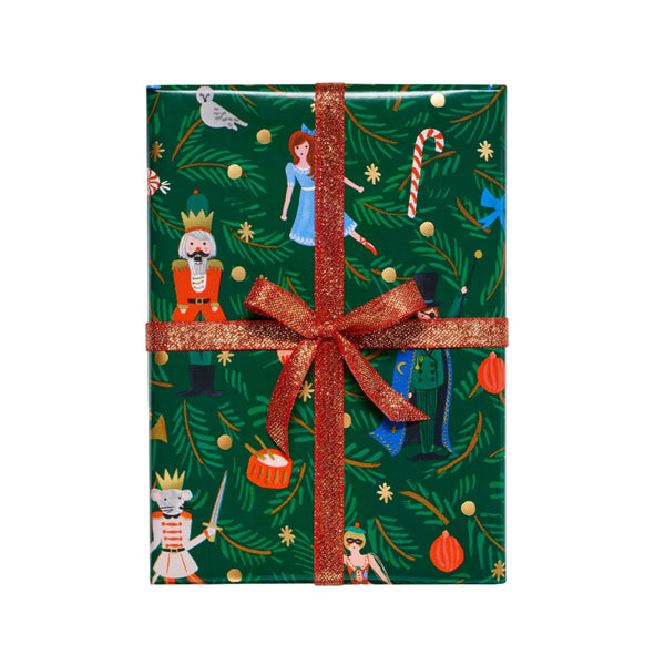 Nutcracker Christmas Roll Wrap