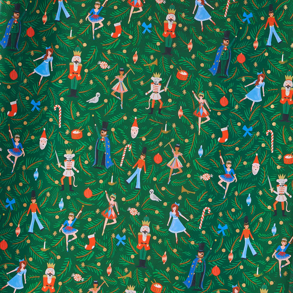 Nutcracker Christmas Roll Wrap