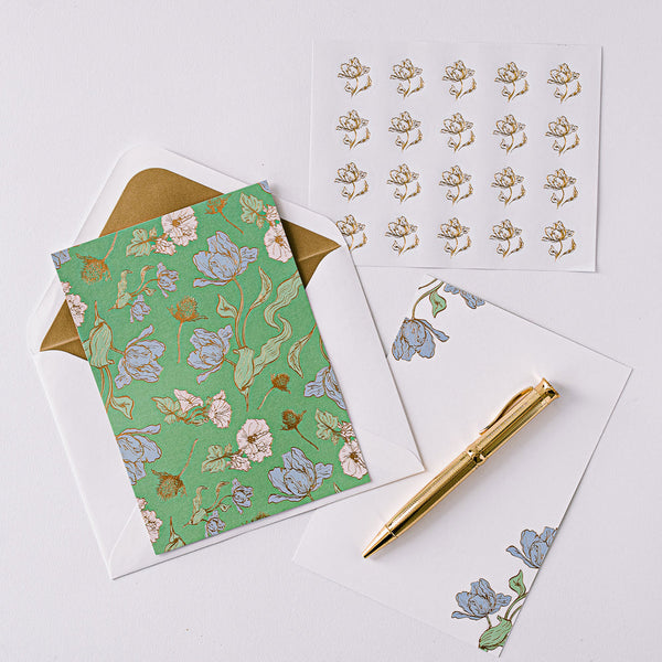 Les Fleurs Parisiennes Luxury Boxed Notes (Set of 20)