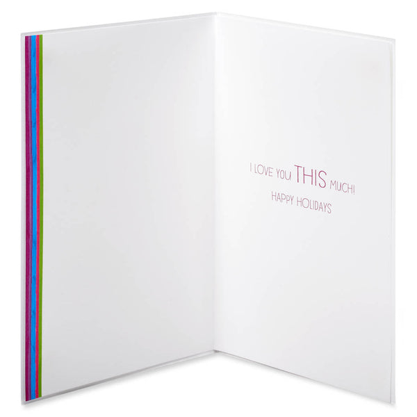 Ornament In Truck Holiday Card (Grandpa)