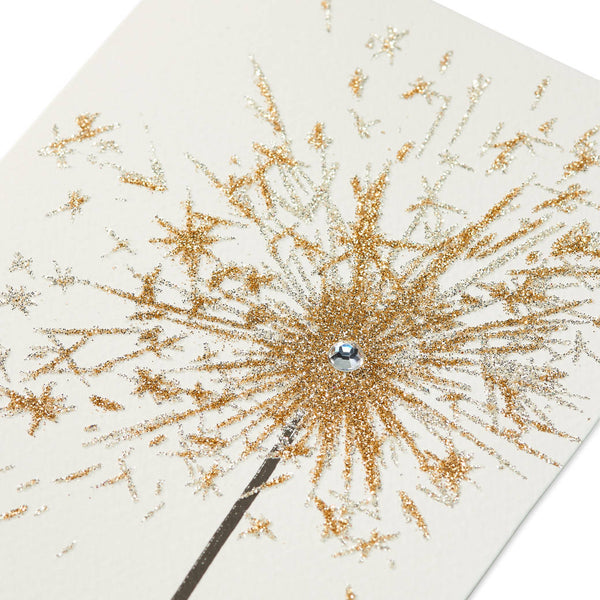 Glitter Sparkler Birthday Card