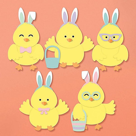 Easter Chicks With Bunny Ears Costume Kit