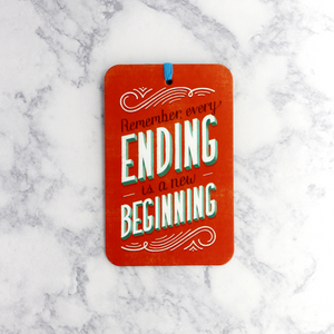 "A New Beginning" Gift Tag