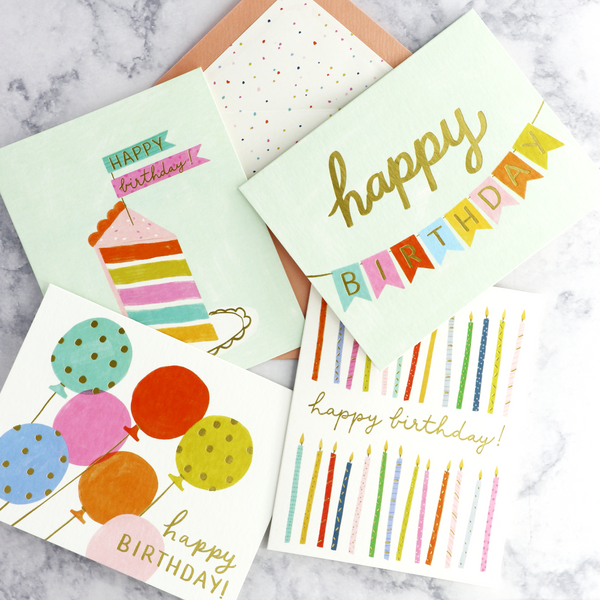 Assorted Birthday Keepsake Boxed Notes (Set of 20)