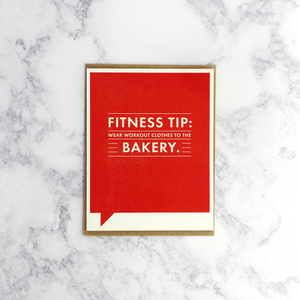 Bakery Friendship Card
